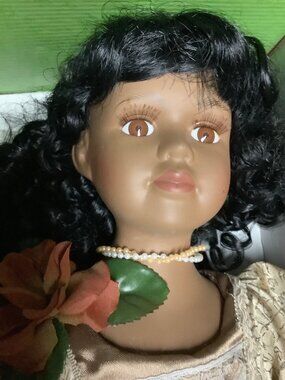 Cutie "Charlene" Porcelain Collectible Doll